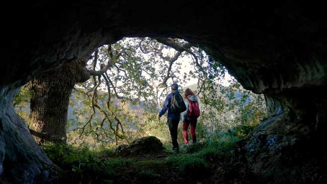 Geoparque de la Costa Vasca. Cueva de Arbil