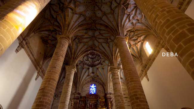 Geoparque de la Costa Vasca. Iglesia de Santa María, Deba